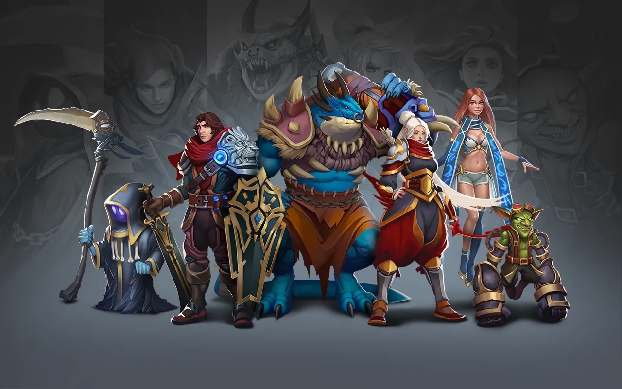 Preview Character Design for the main page