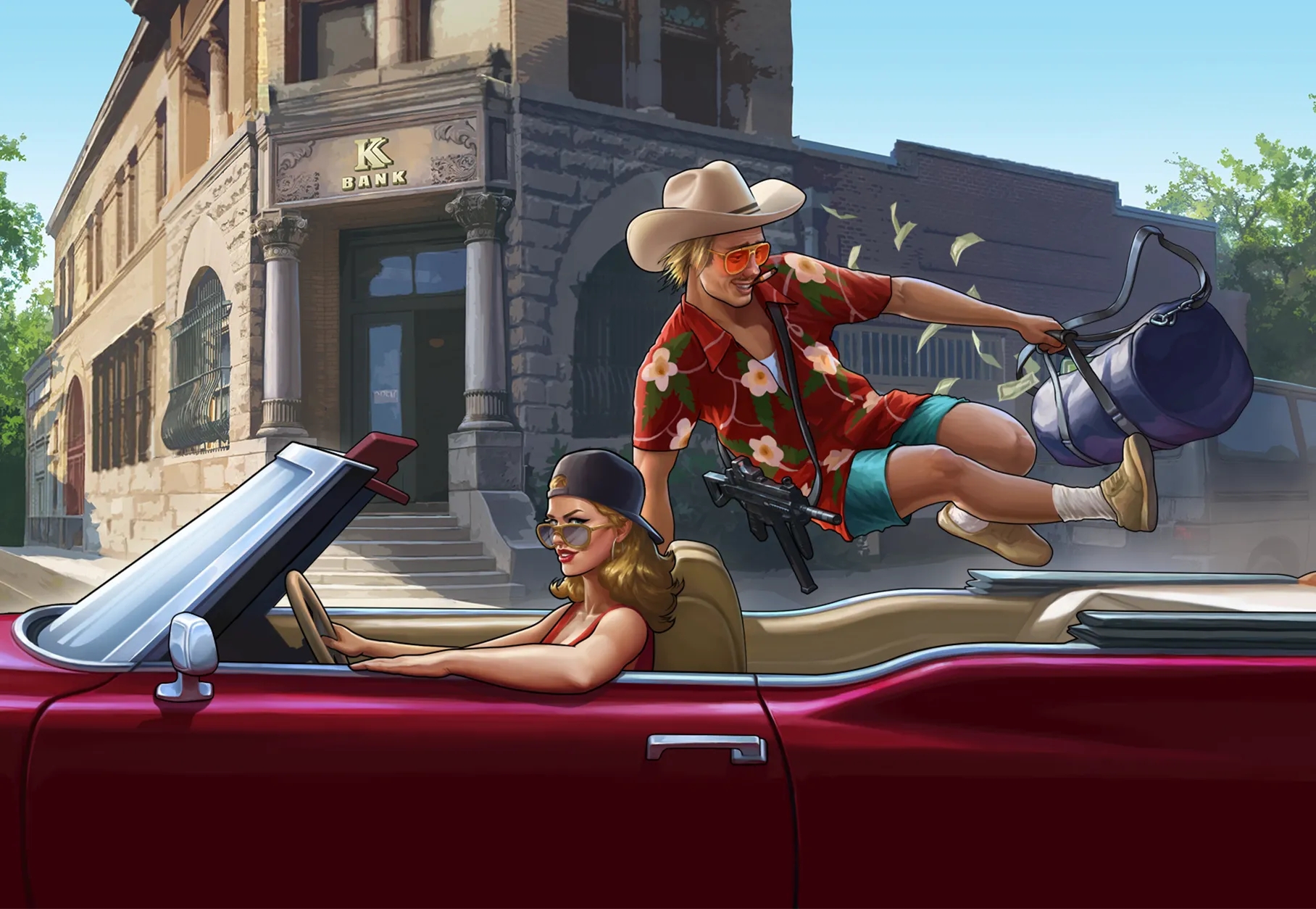 Creation of in-game animation desctop